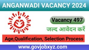 ANGANWADI VACANCY 2024