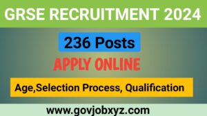 GRSE RECRUITMENT 2024