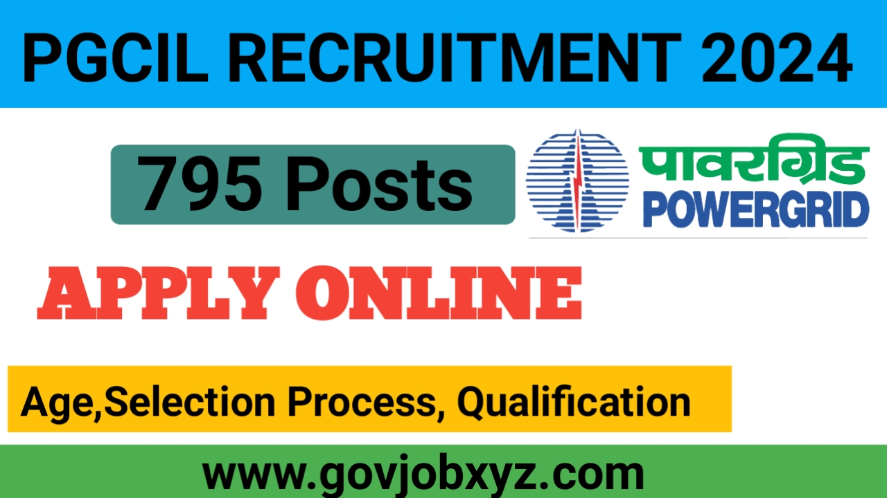 PGCIL RECRUITMENT 2024