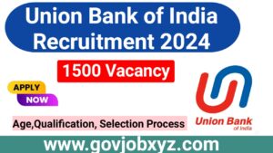 Union Bank of India Recruitment 2024