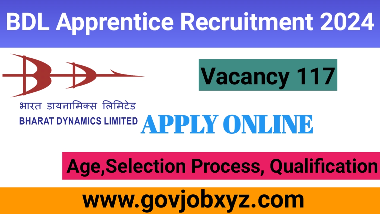 BDL APPRENTICE VACANCY 2024