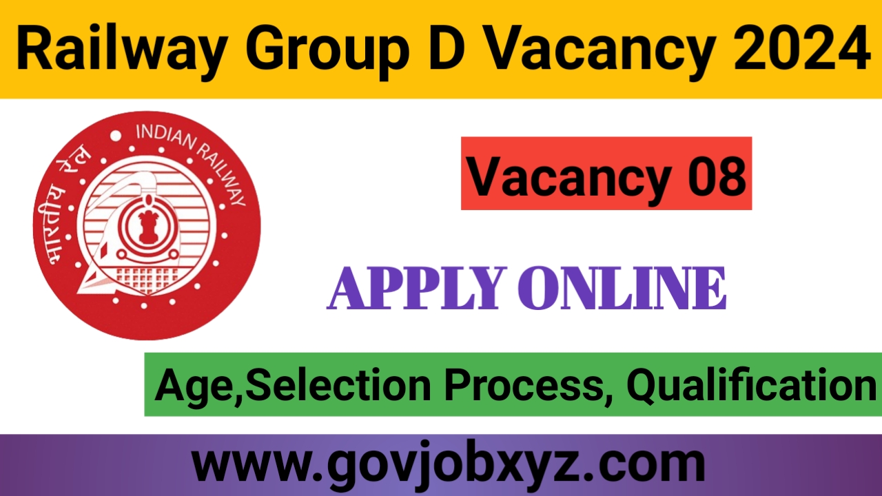 Railway Group D Vacancy 2024